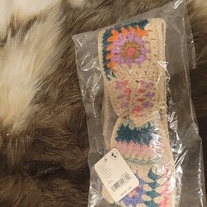 Free People Woodstock Twist Multicolor Knit Headband